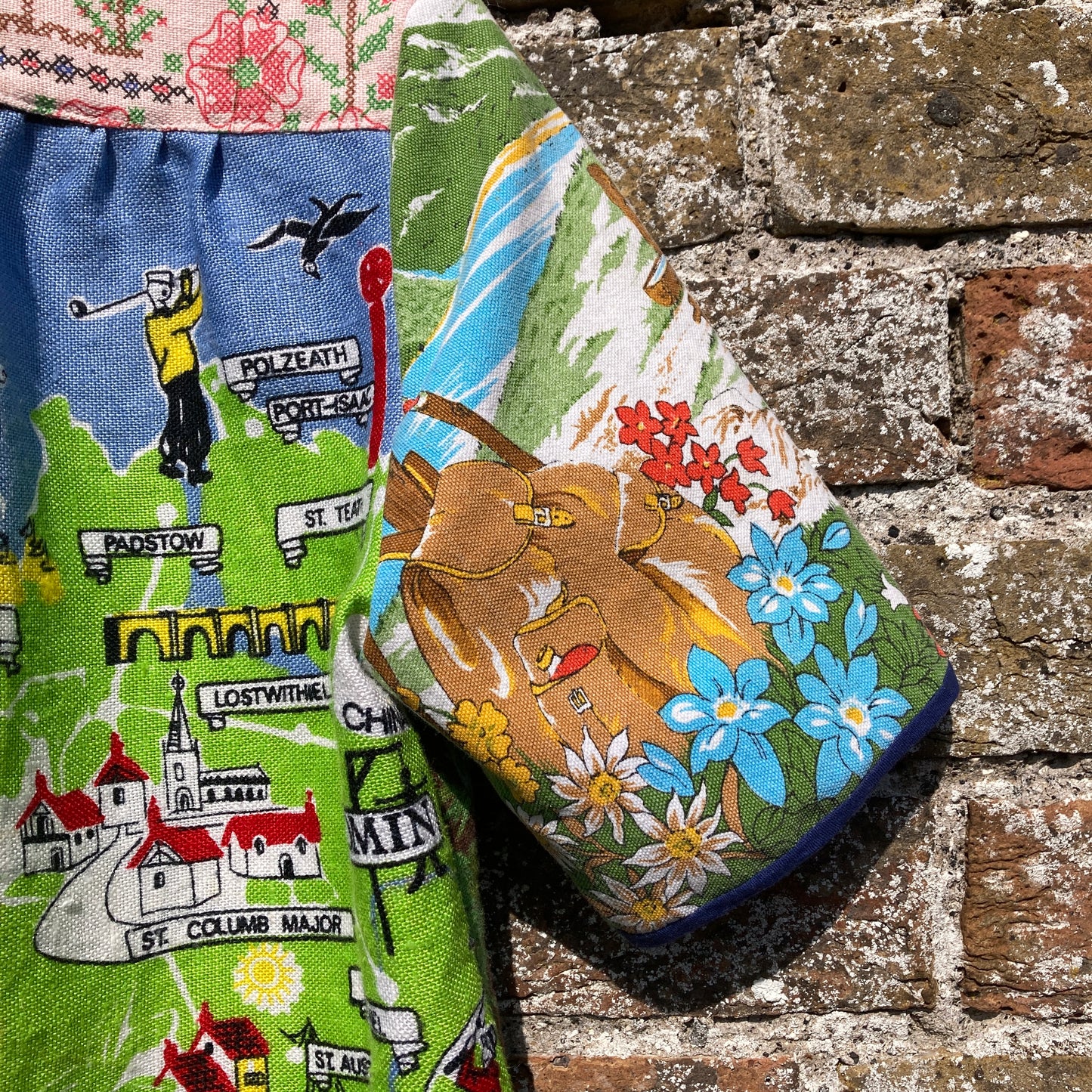 Handmade tea towel shirt
