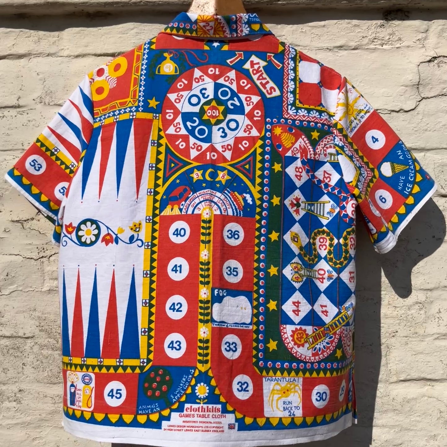 Clothkits board games tablecloth shirt