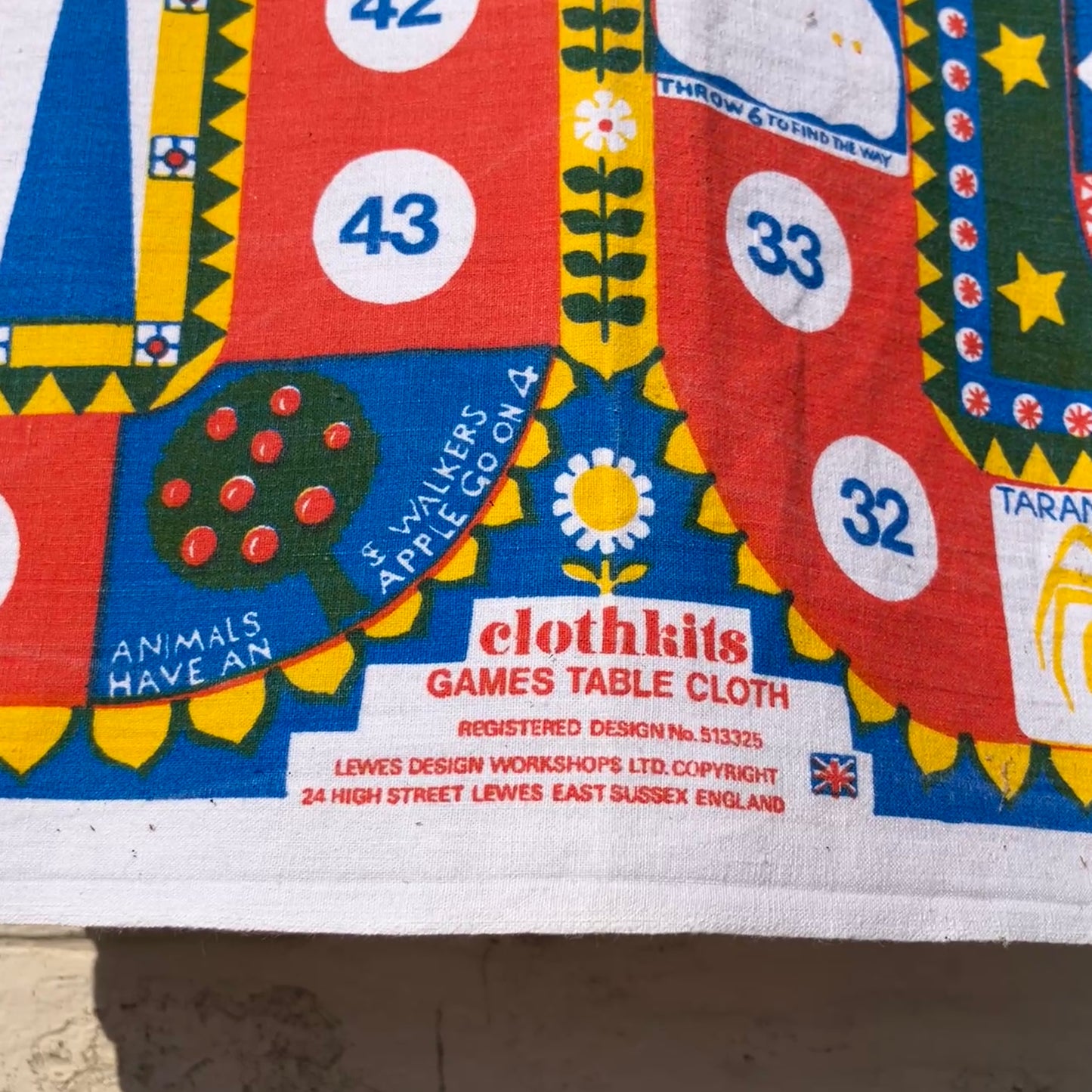 Clothkits board games tablecloth shirt