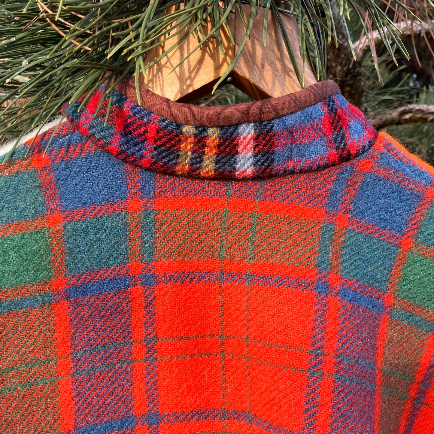 Dreamcoat patchwork recycled blanket jacket