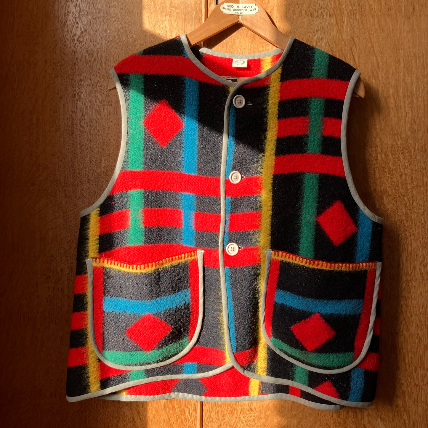 Rio recycled blanket vest