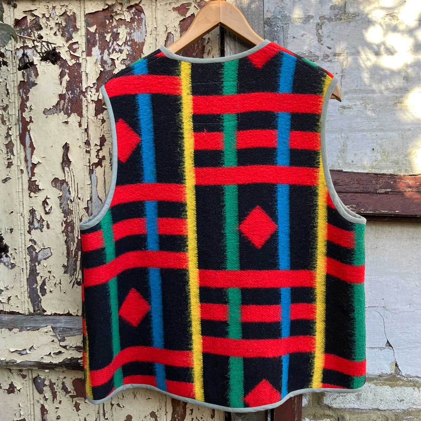 Rio recycled blanket vest