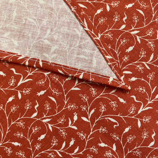 triangular neckerchief in vintage Laura Ashley  print fabric