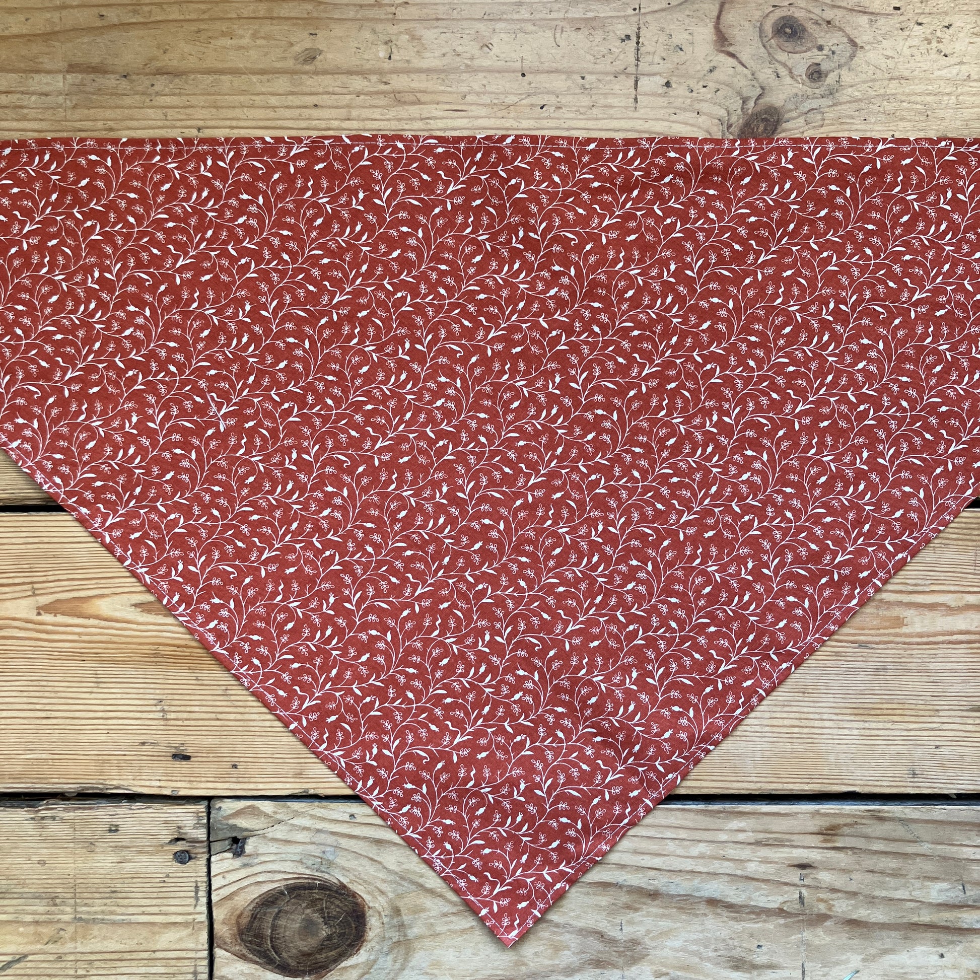 triangular neckerchief in vintage Laura Ashley  print fabric